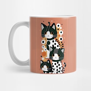 Whisker Dots: Feline Fantasy Mug